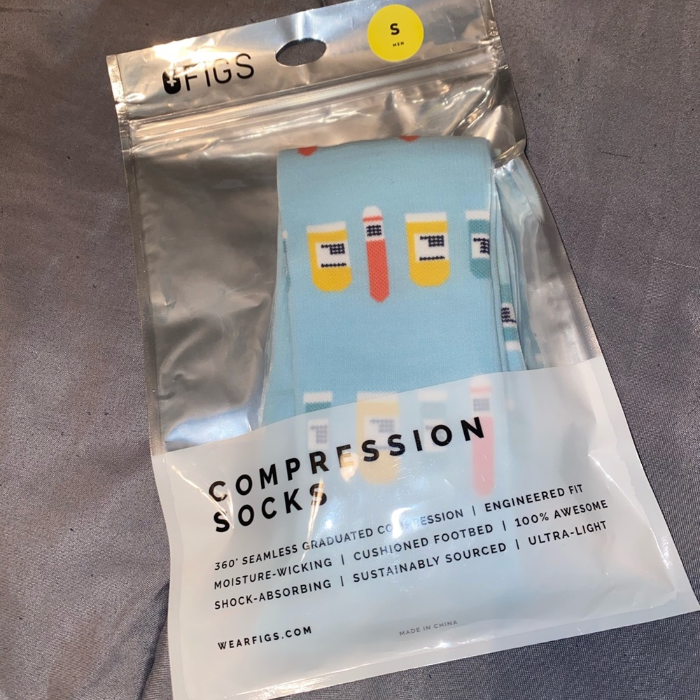 BNWT FIGS Compression Socks Small